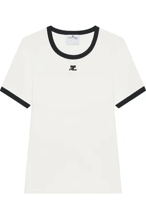 Courrèges Donna, Top, Bianco, M, new