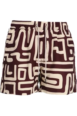 Oas Uomo, Costumi da bagno, Rosso, M, new