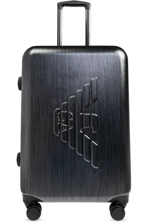 Emporio Armani Uomo, Suitcases, Nero, Taglia unica, new