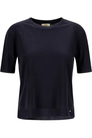 HERNO Donna, Top, Blu, 2Xs, new
