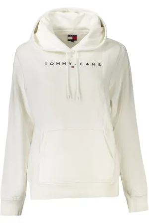 Tommy Hilfiger Donna, Felpe, Bianco, XL, new