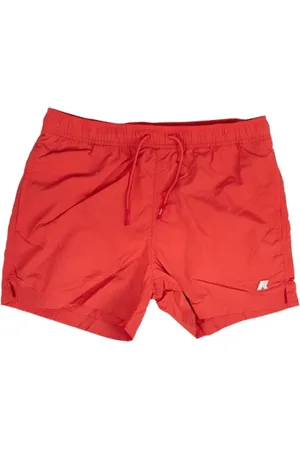 K-Way Uomo, Costumi da bagno, Rosso, M, new