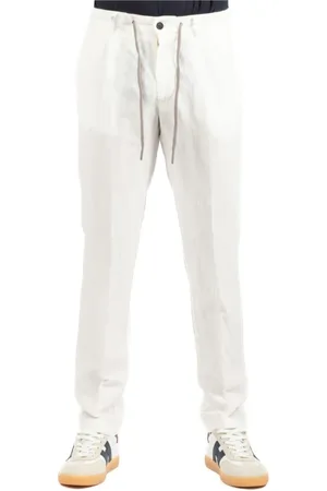 Berwich Uomo, Pantaloni, Bianco, S, new