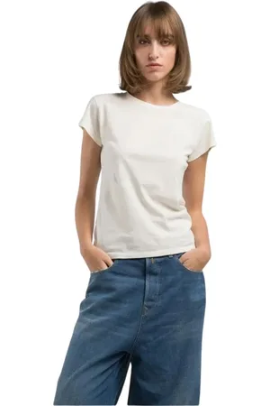 Replay Donna, Top, Bianco, S, new