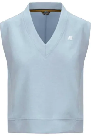 K-Way Donna, Maglie, Blu, M, new