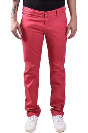 Jacob Cohen Uomo, Pantaloni, Rosso, W32, new