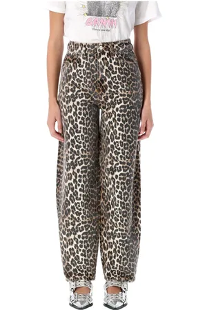 Ganni Donna, Pantaloni, Multicolore, W26, new