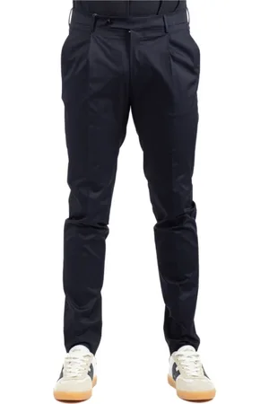 Berwich Uomo, Pantaloni, Blu, S, new