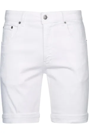 Dondup Uomo, Pantaloncini, Bianco, W36, new