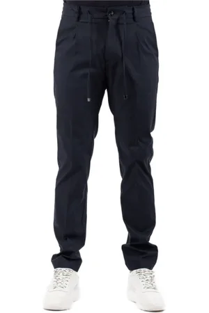 Berwich Uomo, Pantaloni, Blu, S, new