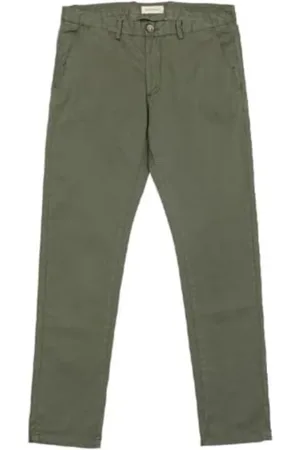 GIANNI LUPO Uomo, Pantaloni, Verde, M, new