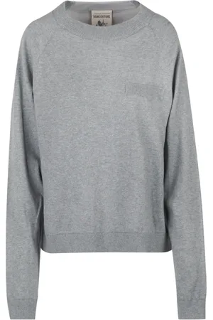 SEMICOUTURE Donna, Maglie, Grigio, L, new