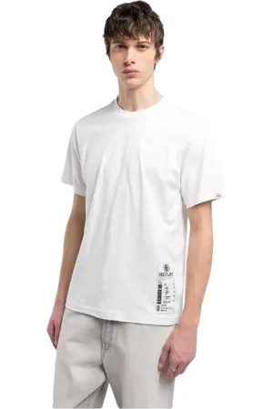 Replay Uomo, Top, Bianco, M, new