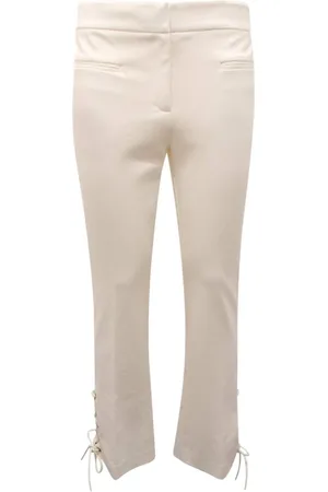 Twin-Set Donna, Pantaloni, Bianco, S, new