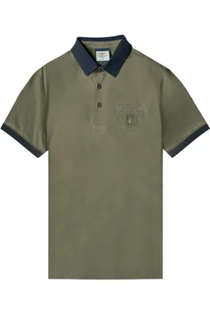 Aeronautica Militare Uomo, Top, Verde, M, new