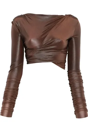 Rick Owens Donna, Camicette , Marrone, S, new