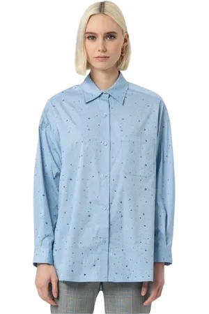 Fracomina Donna, Camicette , Blu, M, new