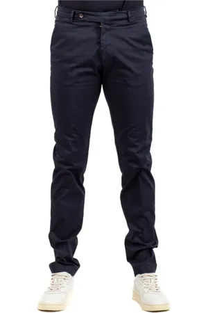 Berwich Uomo, Pantaloni, Blu, M, new