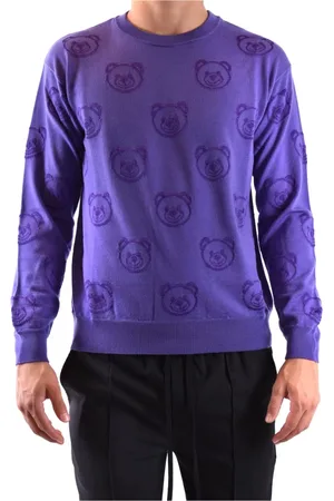 Moschino Uomo, Maglie, Viola, L, new