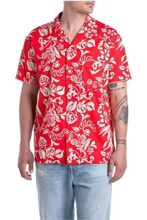 Replay Uomo, Magliette, Rosso, L, new