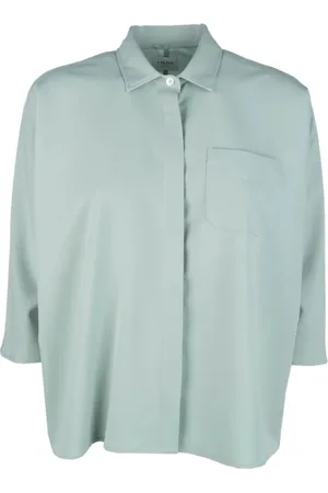 CRUNA Donna, Camicette , Verde, S, new