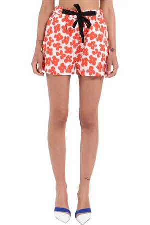 Msgm Donna, Pantaloncini, Arancione, S, new