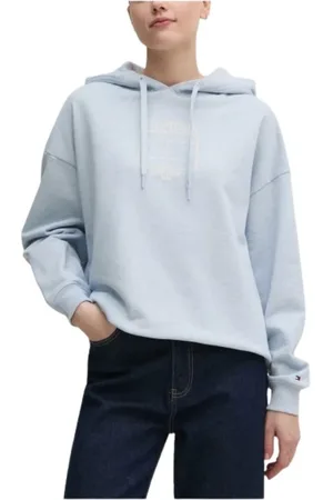 Tommy Hilfiger Donna, Felpe, Blu, S, new