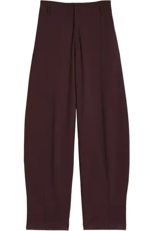 LEMAIRE Donna, Pantaloni, Rosso, S, new