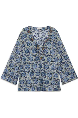Maliparmi Donna, Camicette , Blu, L, new