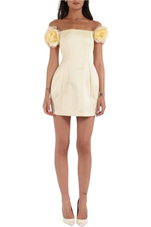 Elisabetta Franchi Donna, Abiti, Giallo, L, new