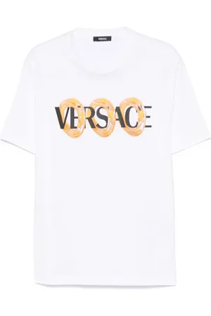 VERSACE Uomo, Top, Bianco, XL, new