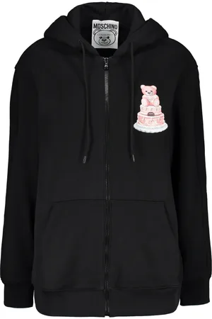 Moschino Donna, Felpe, Nero, 3Xs, new