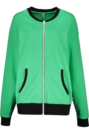 Moschino Donna, Felpe, Verde, M, new