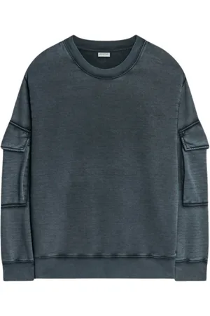 DRIES VAN NOTEN Uomo, Felpe, Grigio, L, new