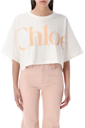 Chloé Donna, Top, Bianco, S, new
