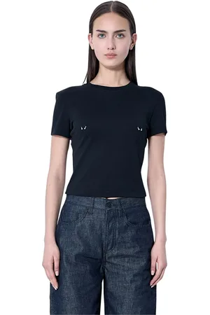 MUGLER Donna, Top, Nero, XS, new