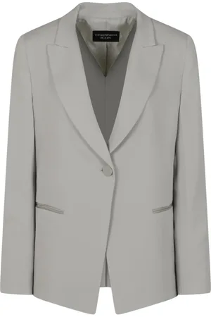 Emporio Armani Donna, Giacche, Grigio, L, new