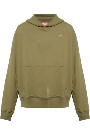 Diesel Uomo, Felpe, Verde, S, new