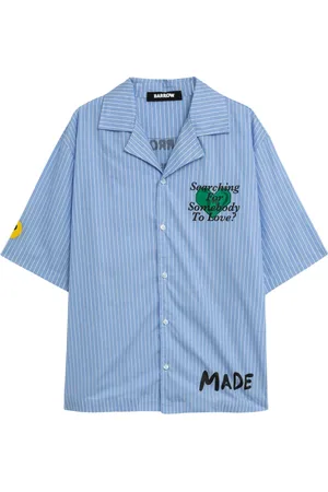 BARROW Uomo, Magliette, Blu, L, new