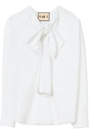 Plan C Donna, Camicette , Bianco, S, new