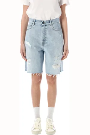 Golden Goose Donna, Pantaloncini, Blu, W26, new