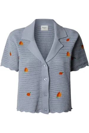 Pepe Jeans Donna, Maglie, Blu, S, new