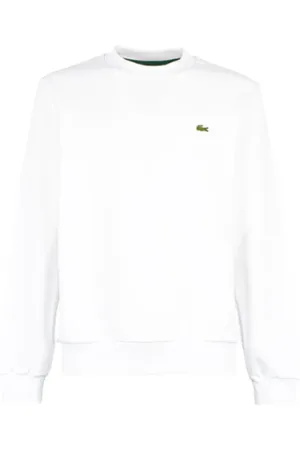 Lacoste Uomo, Felpe, Bianco, L, new
