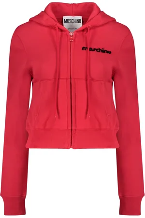 Moschino Donna, Felpe, Rosso, S, new
