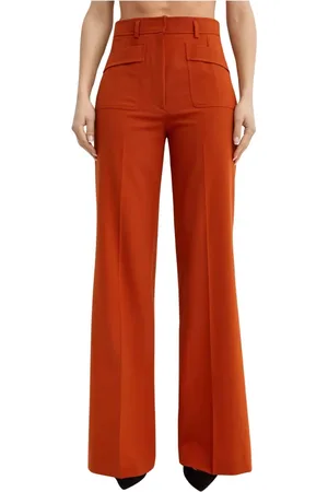 FAY Donna, Pantaloni, Arancione, M, new