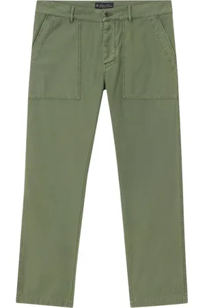 Brooks Brothers Uomo, Pantaloni, Verde, W34, new