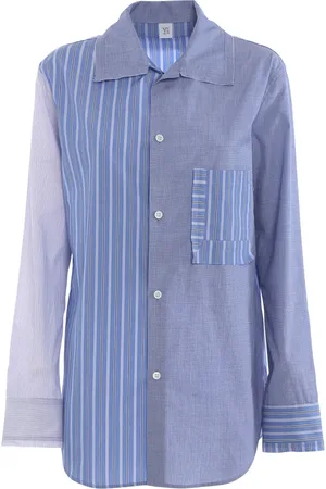YOHJI YAMAMOTO Donna, Camicette , Blu, M, new