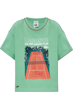 Lacoste Donna, Top, Verde, S, new