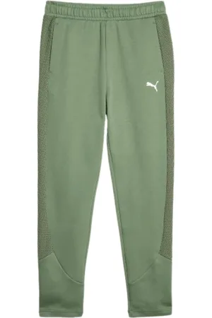 PUMA Donna, Pantaloni, Verde, S, new