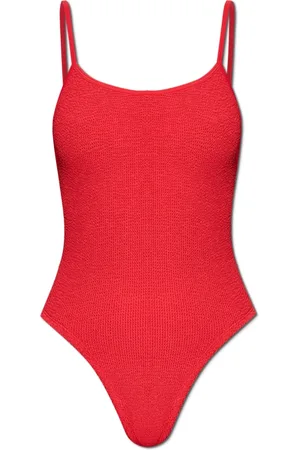 Hunza G Donna, Costumi da bagno, Rosso, Taglia unica, new